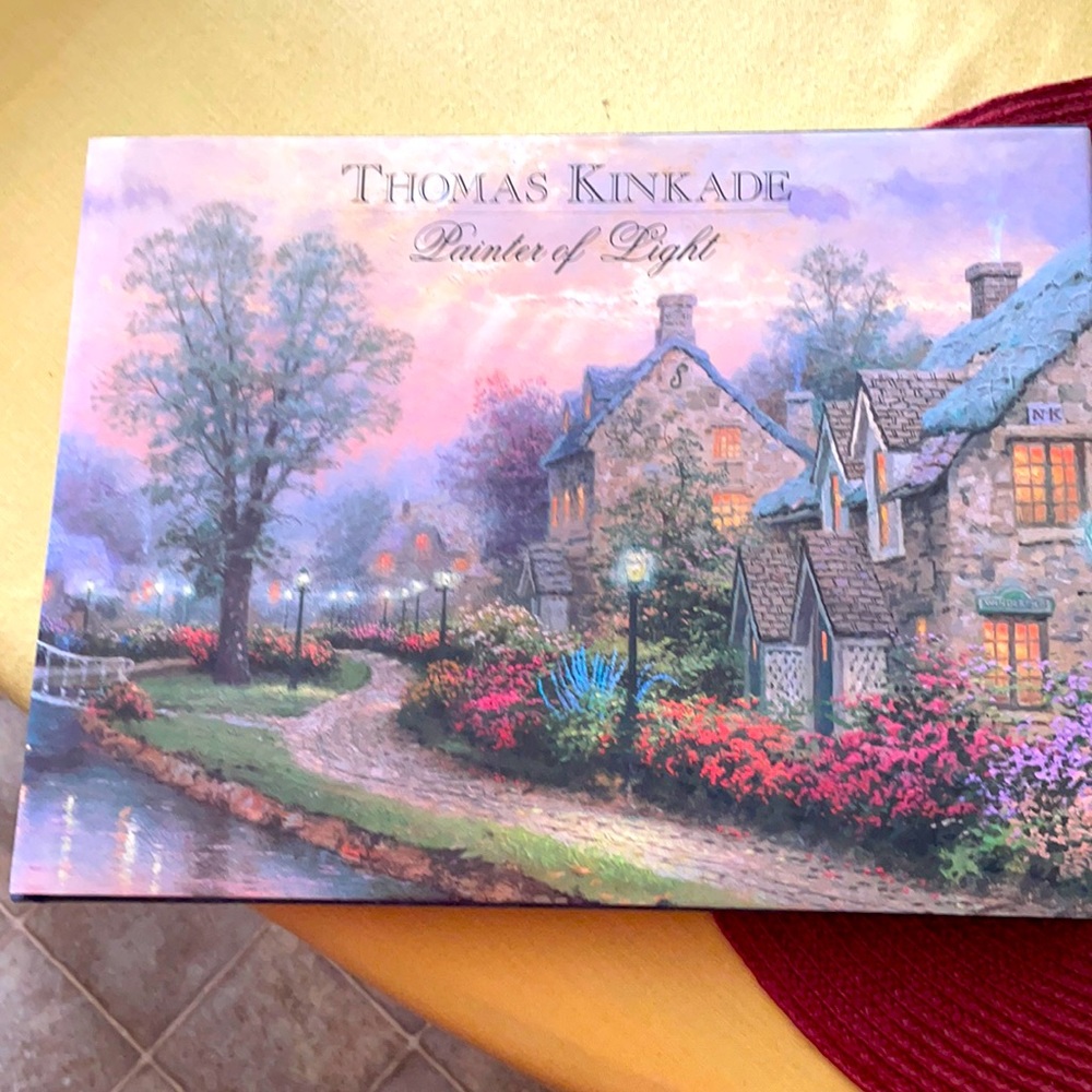 THOMAS KINKADE PAINTER OF LIGHT BOOK